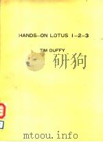 HANDS-ON LOTUS 1-2-3 TIM DUFFY PDF电子版封面