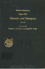 METHODS IN ENZYMOLOGY VOLUME XVIII VITAMINS AND COENZYMES PART B PDF电子版封面 DONALD B.MCCORMICK AND LEMUEL