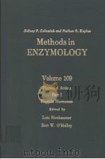 METHODS IN ENZYMOLOGY  VOLUME  109  HORMONE ACTION  PART  I  PEPTIDE HORMONES（ PDF版）