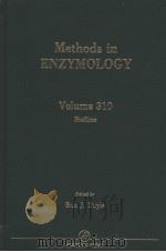 METHODS IN ENZYMOLOGY VOLUME 310 BIOFILMS PDF电子版封面 0121822117 RON J.DOYLE
