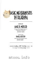 BASIC MECHANISMS IN HEARING PDF电子版封面 0125042507