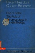 THE ROLE OF CHROMOSOMES IN CANCER BIOLOGY     PDF电子版封面  3540058125  PEO C.KOLLER 