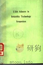11TH ADANCES IN RELIABILITY TECHNOLOGY SYMPOSIUM（ PDF版）