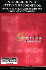 INTRODUCTION TO PATTERN RECOGNITION PDF电子版封面 9810233124
