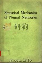 STATISTICAL MECHANICS OF NEURAL NETWORKS PDF电子版封面 0387532676