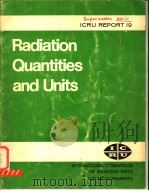 RADIATION QUANTITIES AND UNITS PDF电子版封面