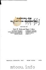 MANUAL ON RADIATION DOSIMETRY（ PDF版）