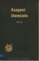 REAGENT CHEMICALS 1951 PDF电子版封面