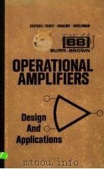 OPERATIONAL AMPLIFIERS DESIGN AND APPLICATIONS PDF电子版封面