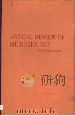 ANNUAL REVIEW OF MICROLBIOLOGY VOLUME 53 1999     PDF电子版封面    L·NICHOLAS ORNSTON 