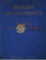 BRITISH INSTRUMENTS DIRECTORY AND BUYERS‘GUIDE 1959 PDF电子版封面