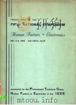 FIFTH NATIONAL SYMPOSIUM PDF电子版封面