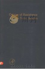 ORIGINS OF RESISTANCE TO TOXIC AGENTS PDF电子版封面 M.G.SEVAG ROGER D.REID ORR E