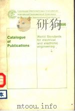 CATALOGUE OF PUBLICATIONS     PDF电子版封面     