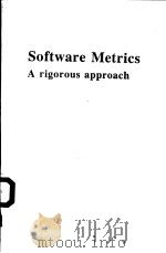 SOFTWARE METRICS A RIGOROUS APPROACH PDF电子版封面 0442313551 NORMAN E.FENTON