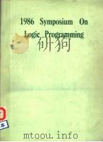 1986 SYMPOSIUM ON LOGIC PROGRAMMING PDF电子版封面 0818607289