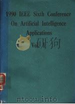 THE SIXTH CONFERENCE ON ARTIFICIAL INTELLIGENCE APPLICATIONS VOLUME 1 PDF电子版封面