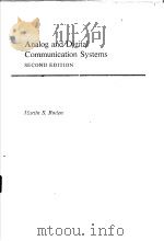 ANALOG AND DIGITAL COMMUNICATION SYSTEMS SECOND EDITION PDF电子版封面 0130328227 MARTIN S.RODEN