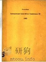INTERNATIONAL GOLD/SILVER CONFERENCE MAY 1983（ PDF版）