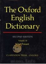 THE OXFORD ENGLISH DICTIONARY SECOND EDITION VOLUME Ⅺ（ PDF版）