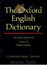 THE OXFORD ENGLISH DICTIONARY SECOND EDITION VOLUME Ⅲ PDF电子版封面 J·A·SIMPSON AND E·S·C·WEINER