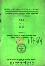 Modelling， Simulation & Control（1993 PDF版）
