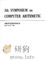 5TH SYMPOSIUM ON COMPUTER ARITHMETIC PDF电子版封面