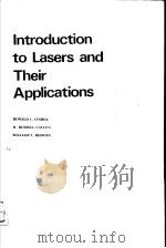 INTRODUCTION TO LASERS AND THEIR APPLICATIONS PDF电子版封面