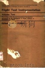 FLIGHT TEST INSTRUMENTATION  VOLUME 2     PDF电子版封面    M.A.PERRY 