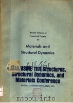 BOUND VOLUME OF TECHNICAL PAPERS ON MATERIALS AND STRUCTURAL DYNAMICS AIAA/ASME 11TH STRUCTURES,STR PDF电子版封面
