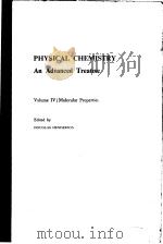 PHYSICAL CHEMISTRY AN ADVANCED TREATISE VOLUME Ⅳ（ PDF版）