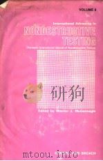 INTERNATIONAL ADVANCES IN NONDESTRUCTIVE TESTING  VOLUME 6（ PDF版）