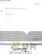 METALLURGICAL STUDIES OF HYDROGEN STORAGE ALLOYS PDF电子版封面