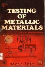 TESTING OF METALLIC MATERIALS（ PDF版）