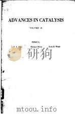 ADVANCES IN CATALYSIS VOLUME 24     PDF电子版封面  0120078244  D.D.ELEY  HERMAN PINES PAUL B. 