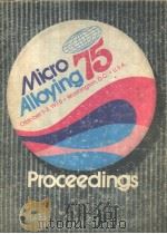 MICRO ALLOYING 75 PDF电子版封面