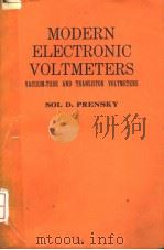 MODERN ELECTRONIC VOLTMETERS PDF电子版封面 SOL D.PRENSKY