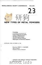NEW TYPES OF METAL POWDERS（ PDF版）