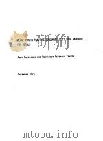 PLANE STRAIN FRACTURE TOUGHNESS (KIC) DATA HANDBOOK FOR METALS（ PDF版）