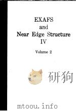 EXAFS AND NEAR EDGE STRUCTURE Ⅳ VOLUME 2 PDF电子版封面 P.LAGARDE D.RAOUX J.PETIAU