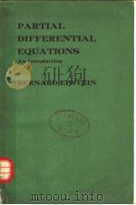 PARTIAL DIFFERENTIAL EQUATIONS AN INTRODUCTION     PDF电子版封面     