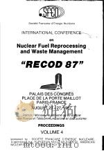 RECOD 87 VOLUME 4     PDF电子版封面     