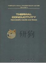 THERMOPHYSICAL PROPERTIES OF MATTER VOLUME 3 THERMAL CONDUCTIVITY NONMETALLIC LIQUIDS AND GASES PDF电子版封面 Y.S.TOULOUKIAN AND P.E.LILEY A