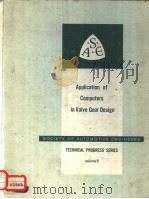 APPLICATION OF COMPUTERS IN VALVE GEAR DESIGN PDF电子版封面