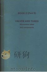 VALVES AND TUBES MICROWAVE TUBES AND COMPONENTS BOOK 2 PART 5 1969 PDF电子版封面