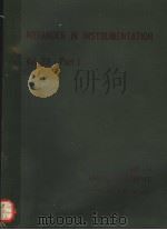 ADVANCES IN INSTRUMENTATION  VOL.29  PART 1（1974 PDF版）