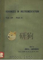 ADVANCES IN INSTRUMENTATION  VOL.28  PART 3（1973 PDF版）