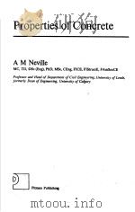 PROPERTIES OF CONCRETE PDF电子版封面 A M NEVILLE