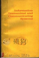 INFORMATION TRANSMITTAL AND COMMUNICATION SYSTEMS PDF电子版封面 JOHN M.DOYLE
