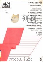 EUROSTAT EXTERNAL TRADE H72-73 IMPORT 1991 PDF电子版封面 9282626210